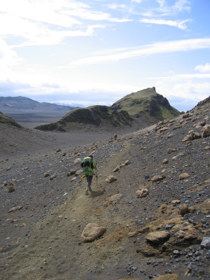 Trek Landmannalaugar–Thorsmörk : Laugavegur étape 3