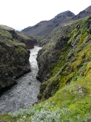 Trek Landmannalaugar-Thorsmörk : Laugavegur étape 4