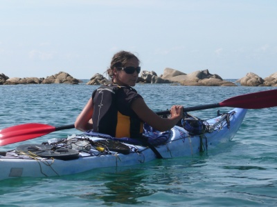 Gilet kayak Orca de Hiko, dos avec poche pour hydratation