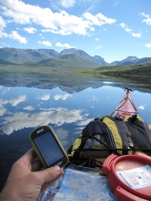 TwoNav Sportiva : Lors du trip kayak de mer en Norvège