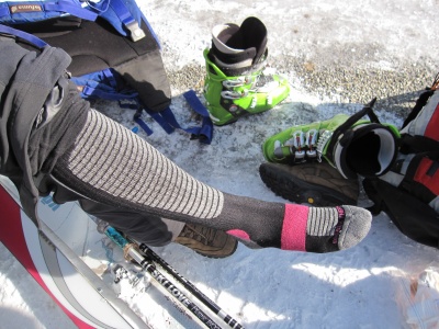 Chaussettes Mizuno Breath thermo heavy ski