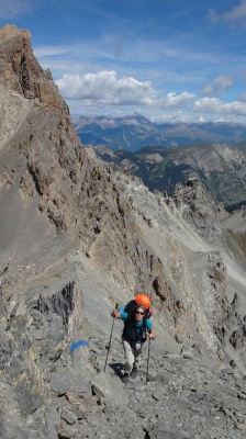 Montée vers le pas du Curé