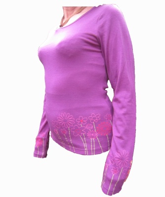 Ortovox Merino 185 Long Sleeve Print Woman