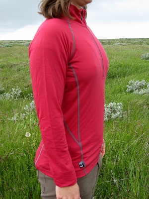 Rab Women's Meco 165 LS Zip Tee