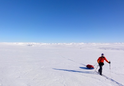 Ski de randonnée nordique sur le plateau du Hardangervidda, Norvège