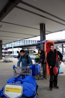 En train vers le Grand Nord de l'Europe