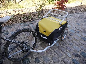 Remorque à vélo deux roues Nomad Burley