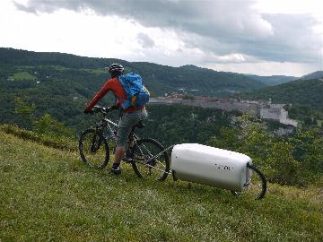 Remorque à vélo Globe Trotter Touze