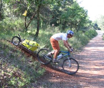 Remorque à vélo Bob Ibex