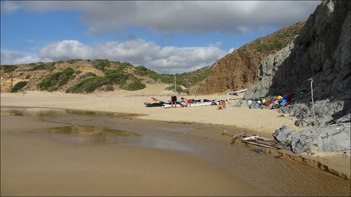 Joli bivouac plutôt sauvage