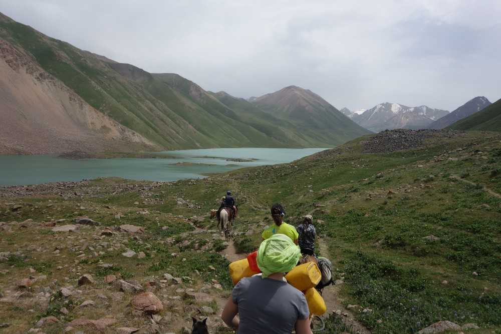 arrivée au lac de Kol Ukek