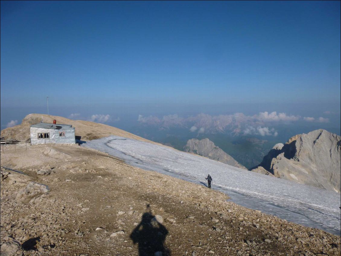 La cabane du sommet