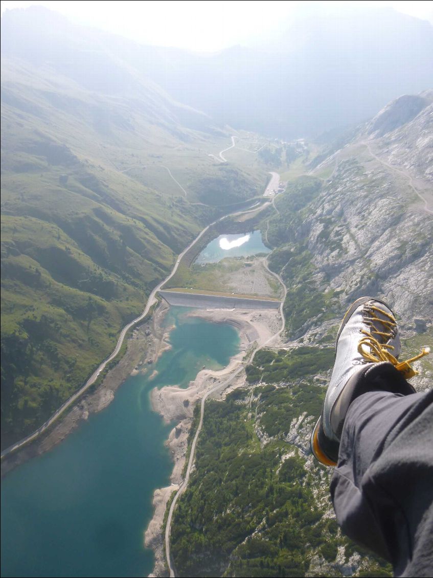 Autre possibilité d'attérro à l'E du lac