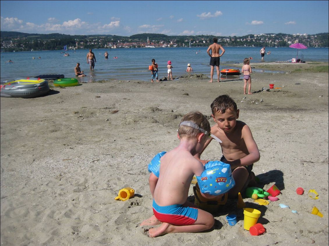 Des plages de sable