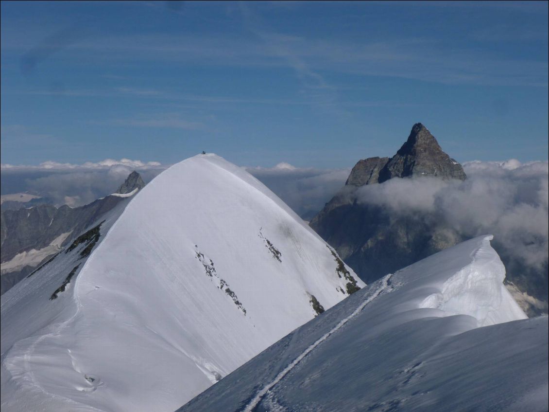 Breithorn occidental et Cervin