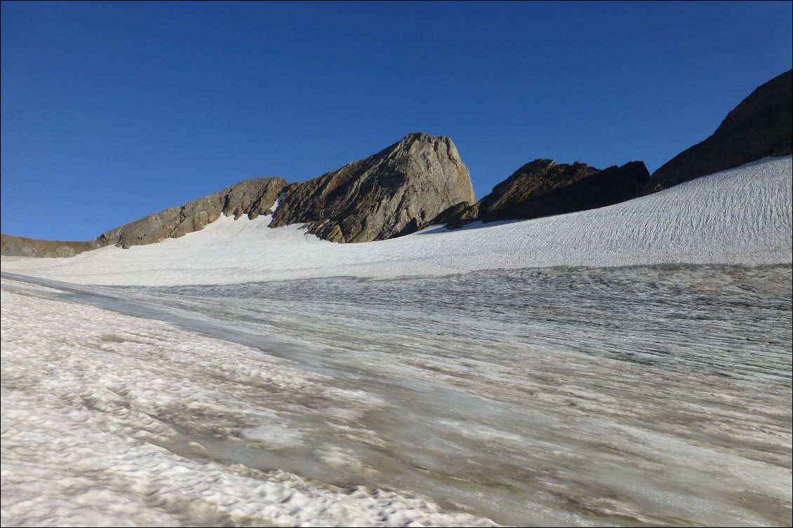 Remontée du glacier