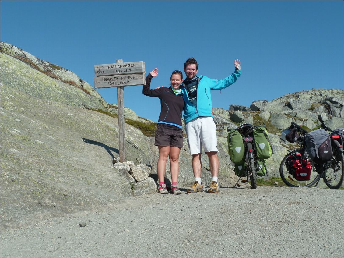 On l'a fait ! 500m de dénivelé positif depuis Myrdal.