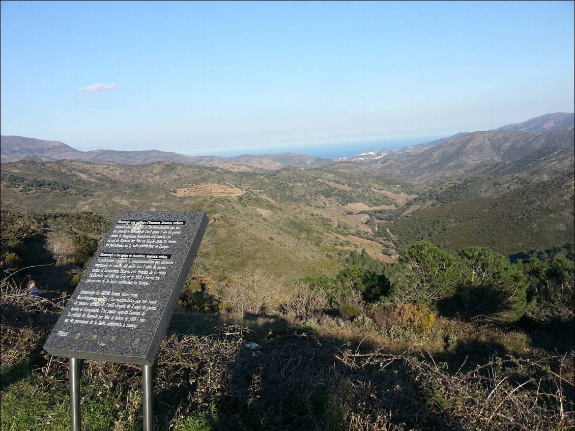 Col de Banyuls, côté France