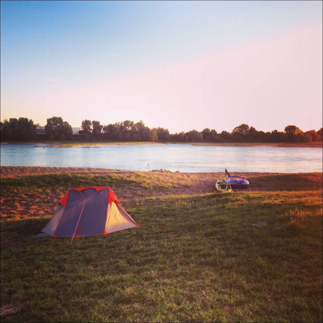 Le bivouac est installé.