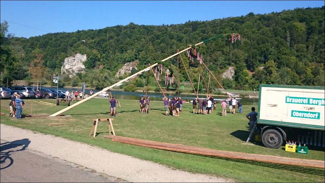 Fête locale en Bavière