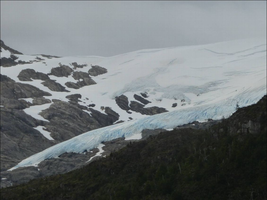 le glacier du matin.