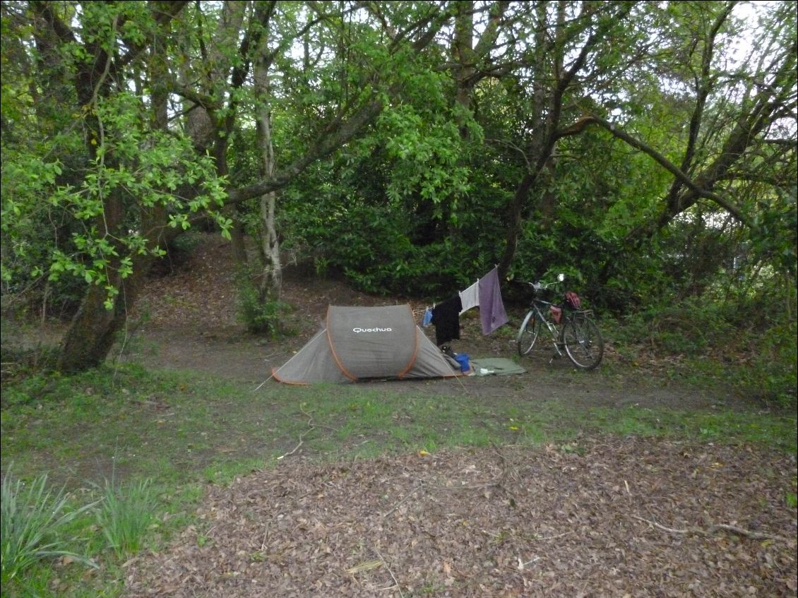 Bivouac au Nord de Poole.