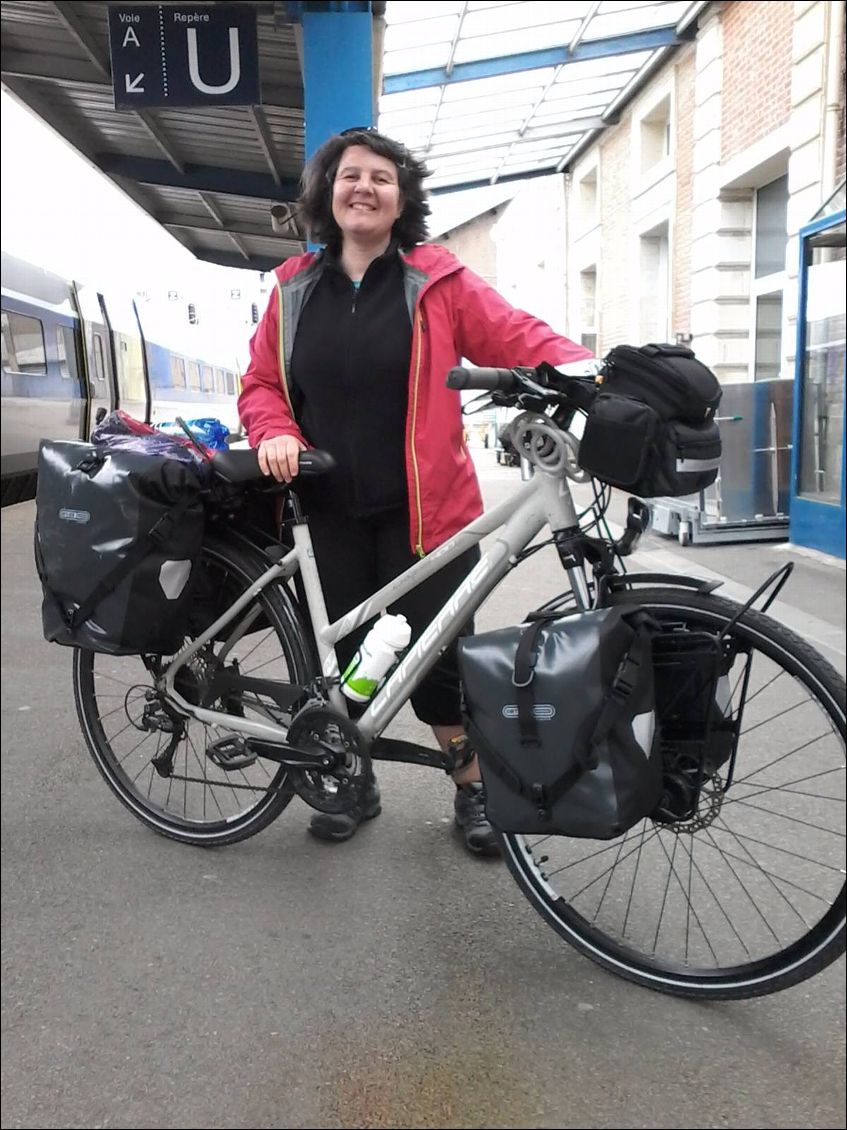 Mais finalement, au dernier moment je choisis celui-ci. Puis, embarquement dans le train direction Rennes mon point de départ.