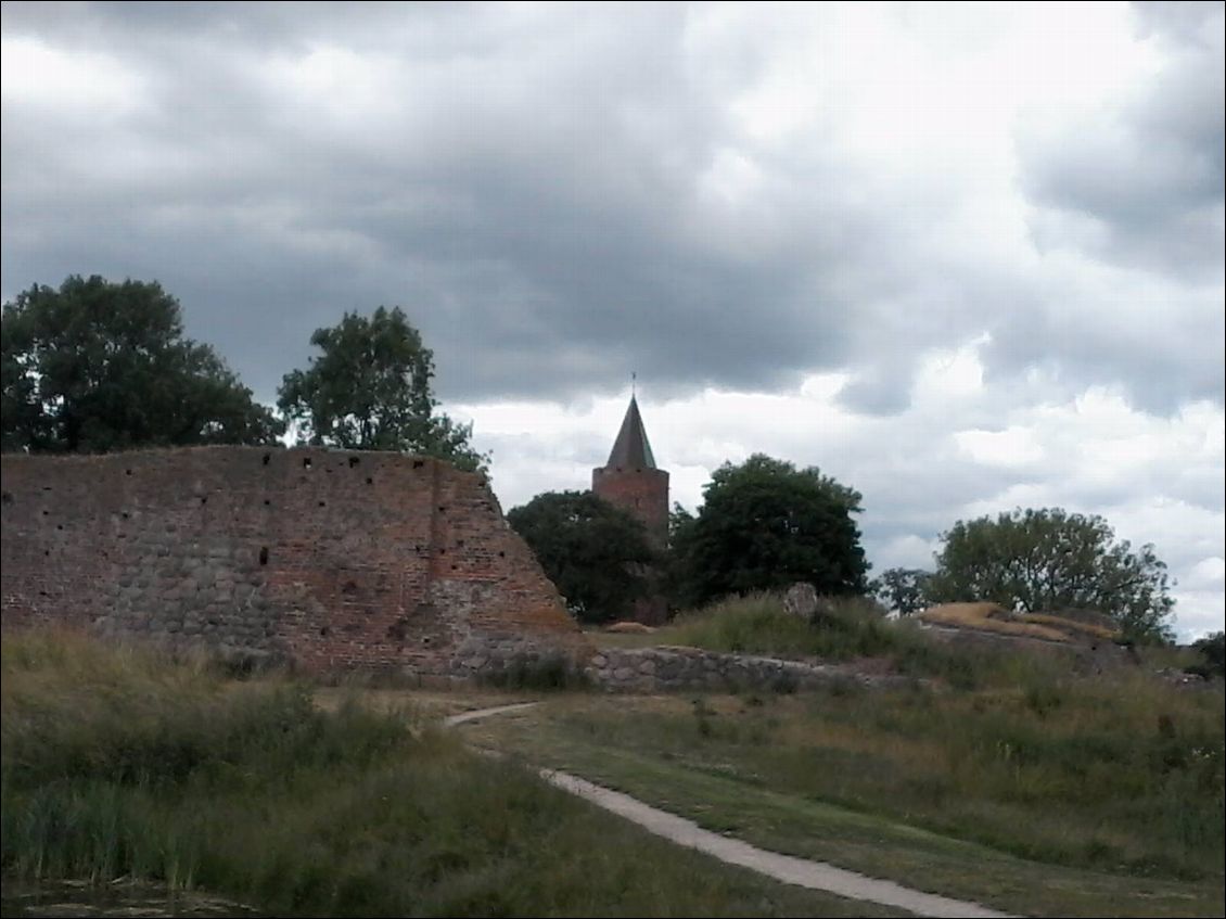 Les ruines du château