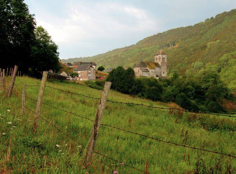 Brezons , avant l'orage que je vais prendre en plein, éclair ....tonnerre.....