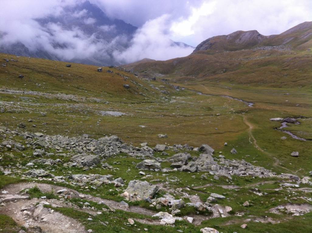 vue du chemin déjà fait