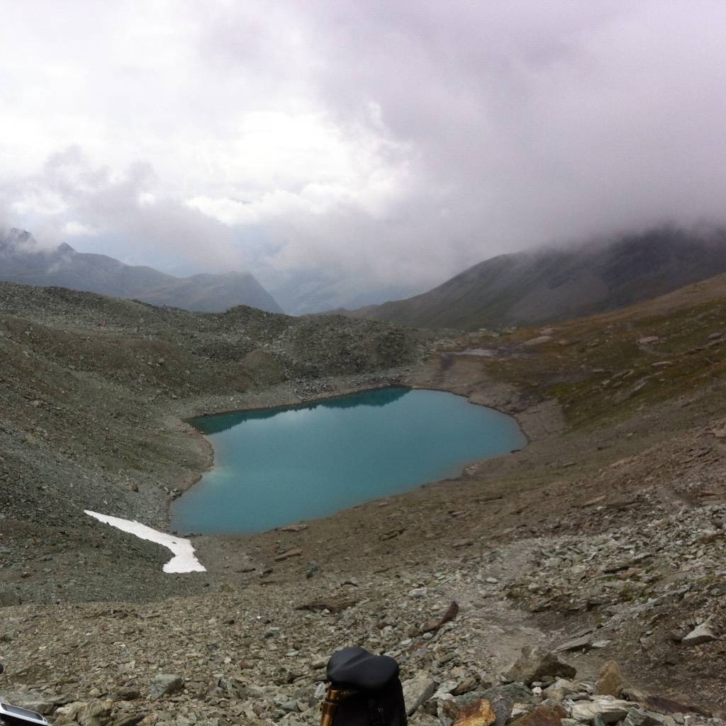 lac glaciaire sous la fenetre de Durand