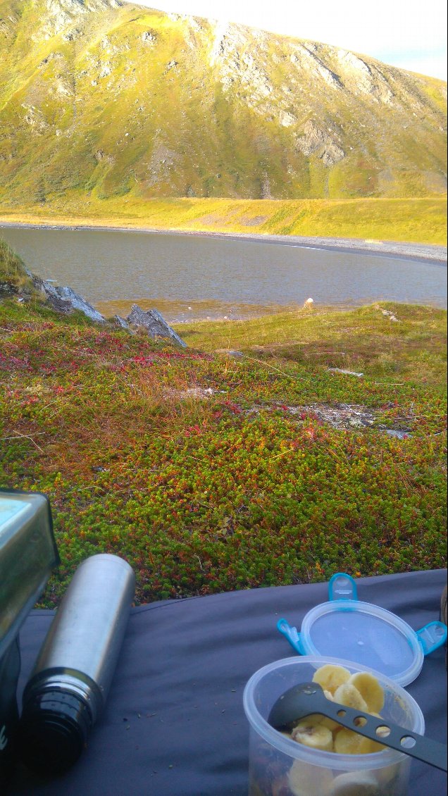 petit déjeuner au lit, mais avec vue!