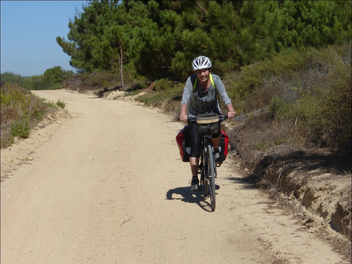 Piste près de Costa de Caparica