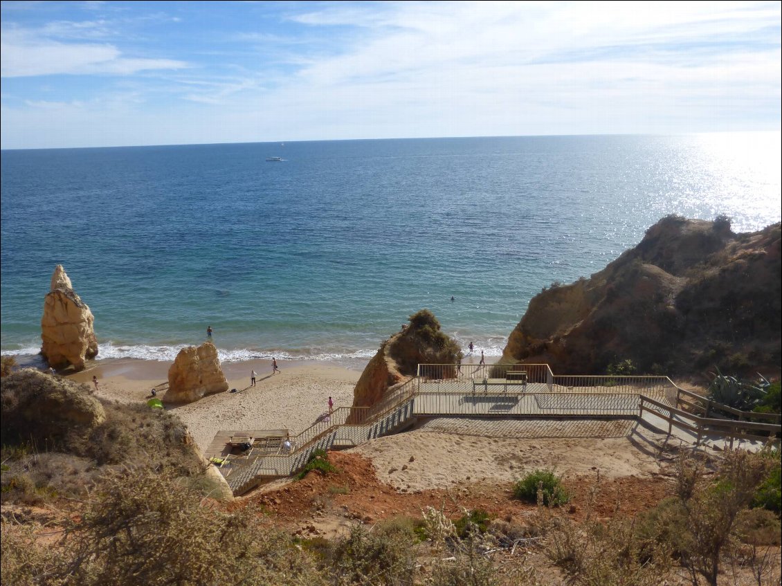 Pause à la Praia da Rocha (Portimao)