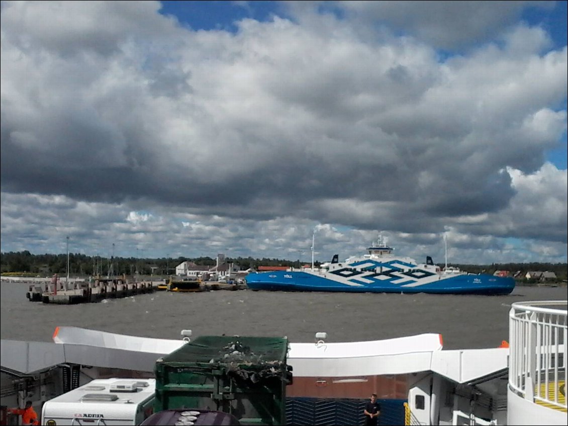 Le ferry pour Saaremaa