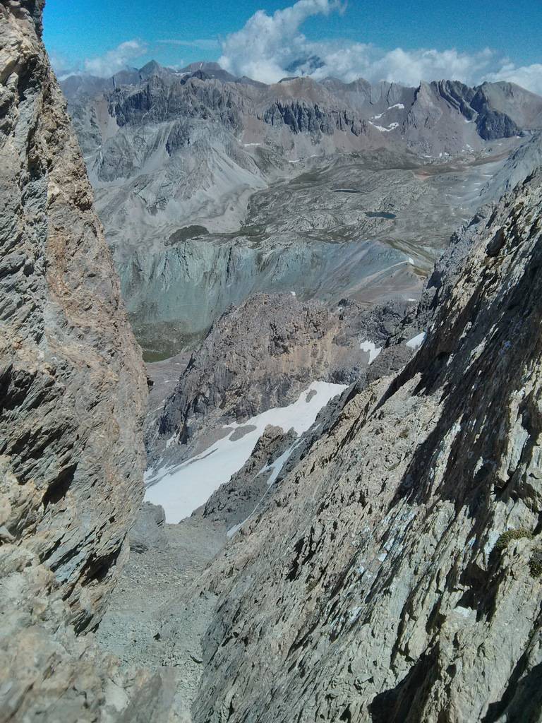 Arrivée depuis la brèche