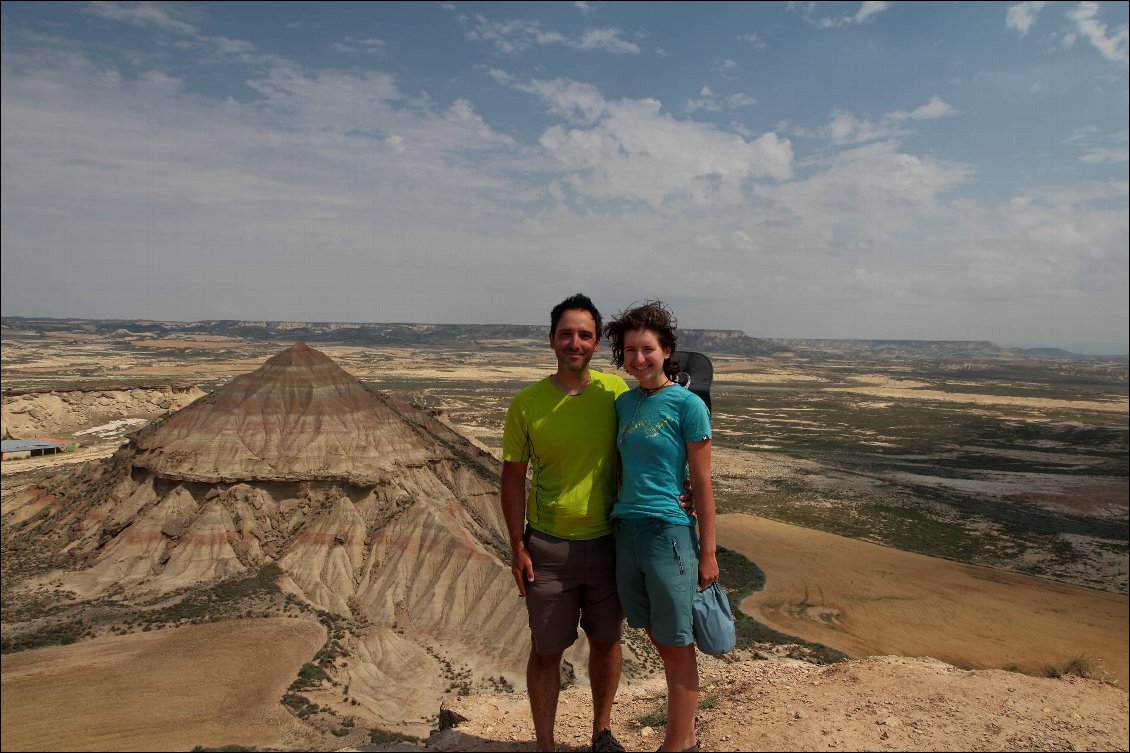 Happy dans les Bardenas!!