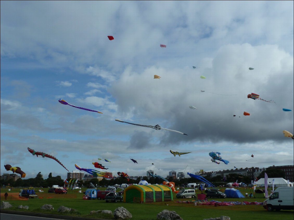 Festival de cerfs-volants à Portsmouth