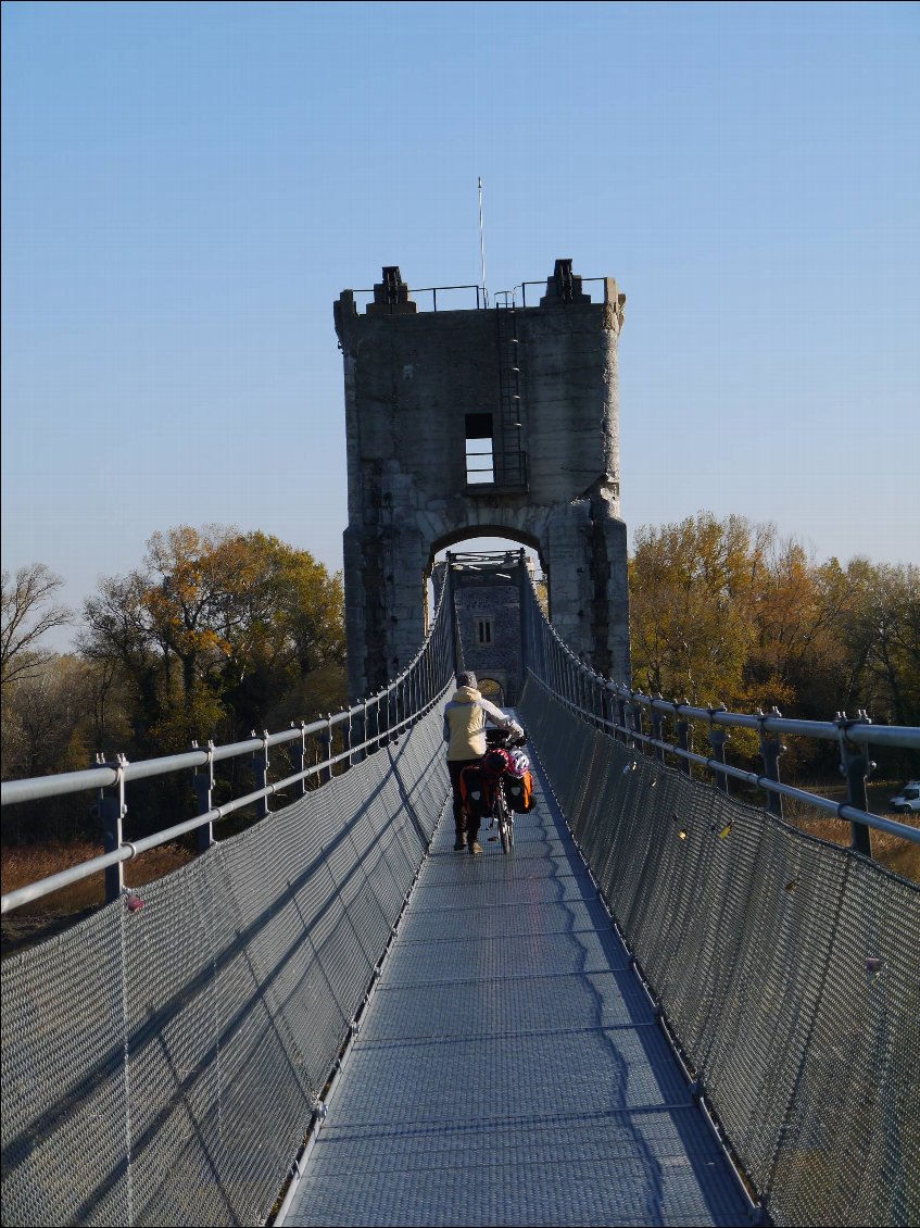 Passerelle de Rochemaure