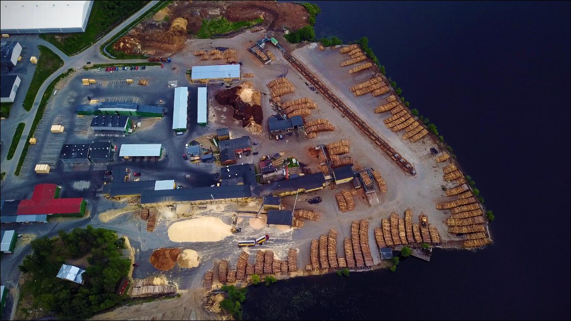 L'industrie du bois est dominante en Suomi