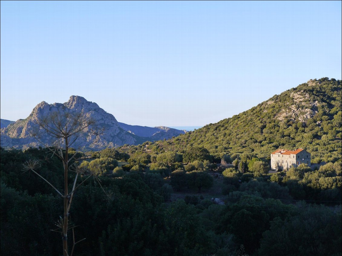 Désert des Agriates en vue