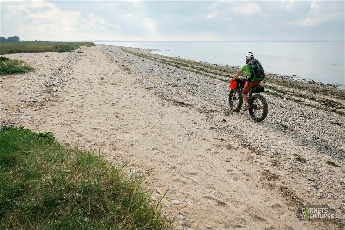 Dernières plages du Calvados...