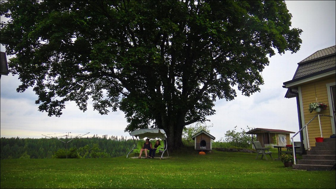 Les finlandais aiment la nature.