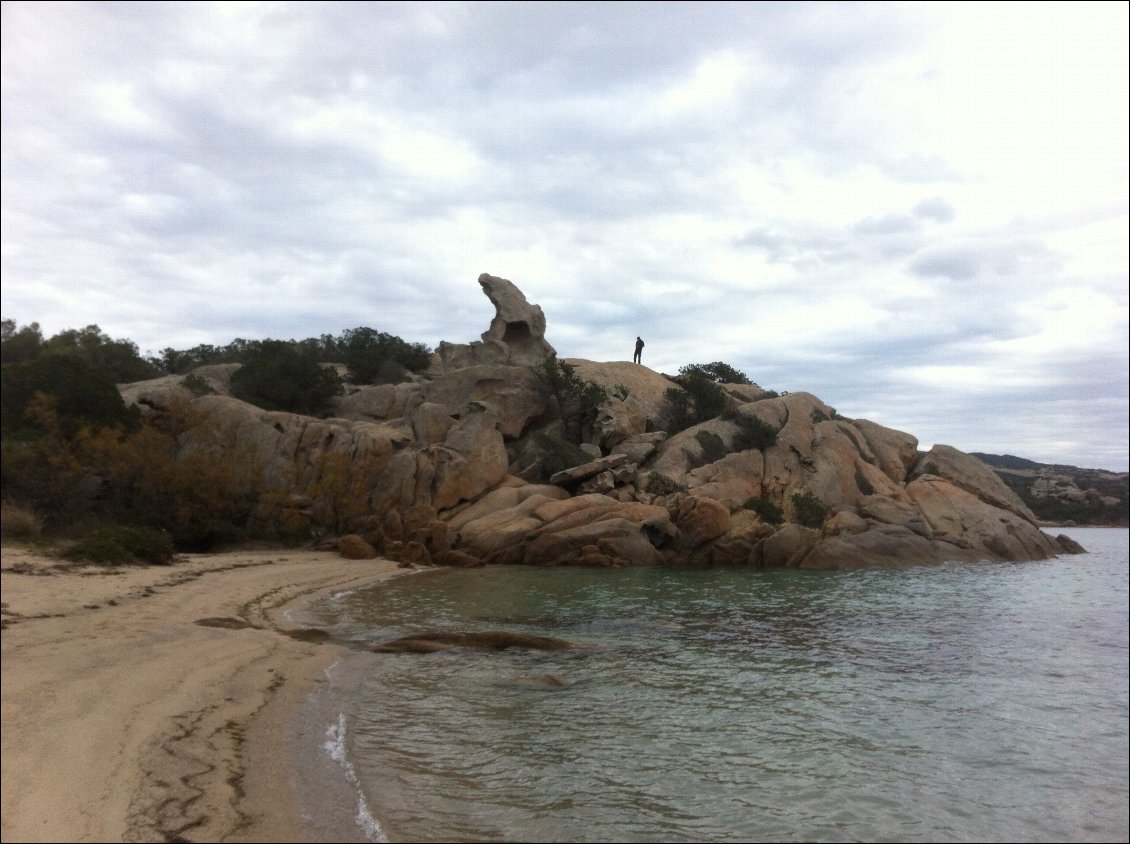 un petit gout de cote de granit rose pour un bivouac tranquille