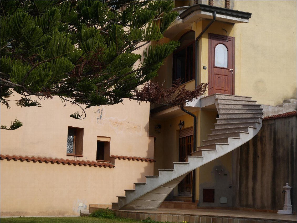 l'escalier à belle mère