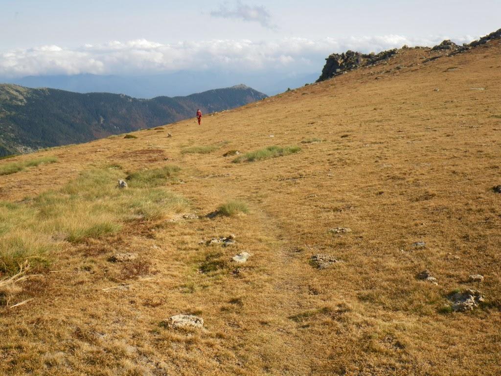 Arrivée sur le plat Guilhem