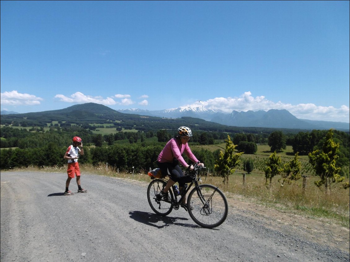 En route vers les thermes de Liucura