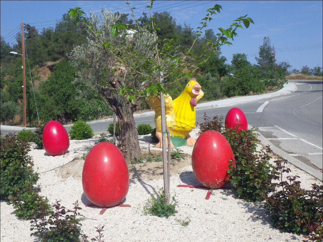 A Epifanios, les fêtes de Pâques sont l'objet de belles décorations !