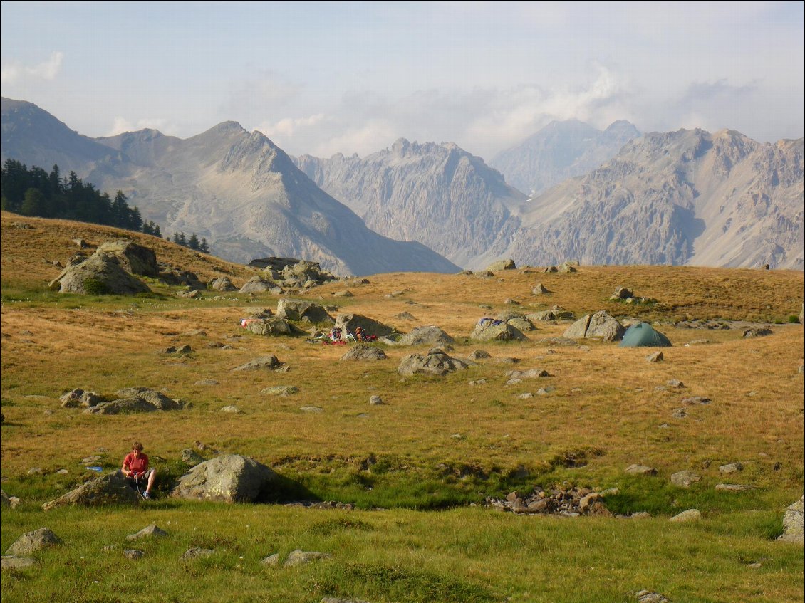 Bivouac au lac de Christol