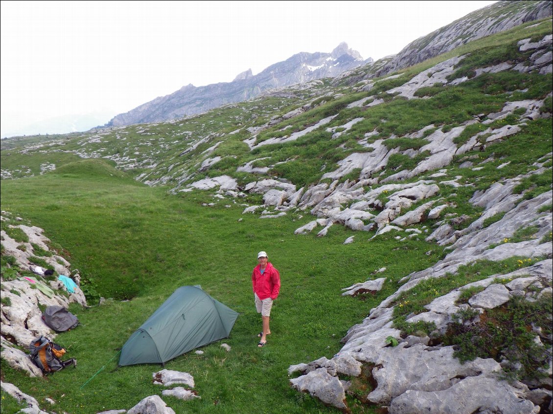 Bivouac au col de Sanetch